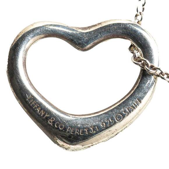 Tiffany heart necklace silver SV925 ladies TIFFANY&Co. - Picture 2 of 8